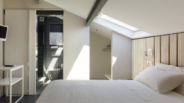Basic attic double room